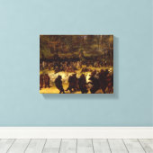 The Beer Dance, 1870, van William Holbrook Beard Canvas Afdruk (Insitu (Houten vloer))