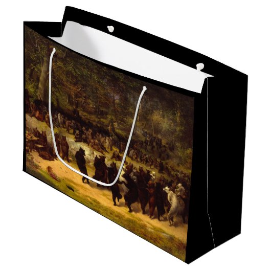 The Beer Dance, 1870, van William Holbrook Beard Groot Cadeauzakje (Voorkant Gekanteld)