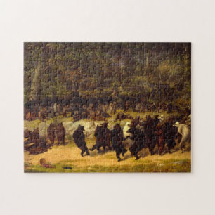 The Beer Dance, 1870, van William Holbrook Beard Legpuzzel
