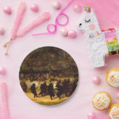 The Beer Dance, 1870, van William Holbrook Beard Papieren Bordje (Feest)