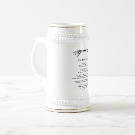 The Beer Prayer - Stein - Gepersonaliseerd Bierpul (Voorkant links)