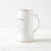 The Beer Prayer - Stein - Gepersonaliseerd Bierpul (Voorkant rechts)