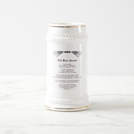 The Beer Prayer - Stein - Gepersonaliseerd Bierpul (Center)