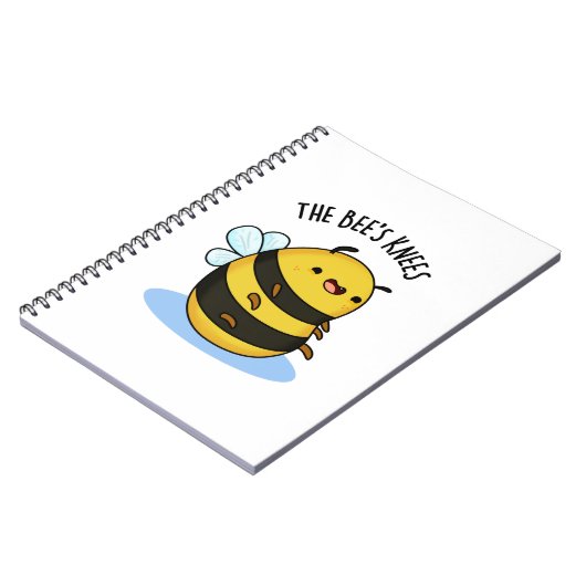 The Bees Knees Grappige Hommel Woordspeling Notitieboek (Linkerzijde)