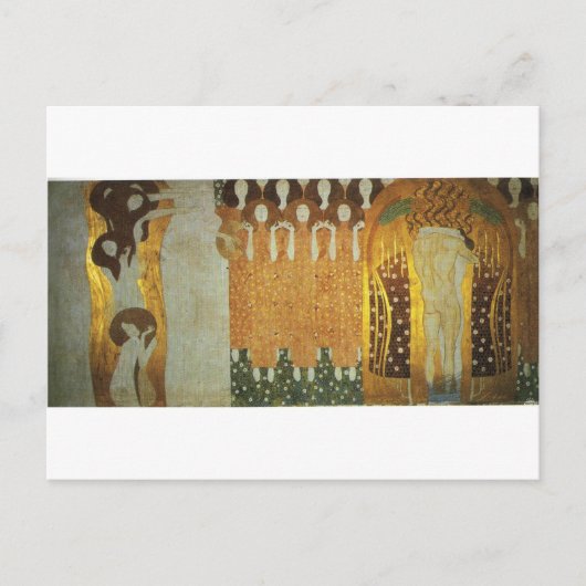 The Beethoven Frieze: The Longing for Happiness Fi Briefkaart (Voorkant)