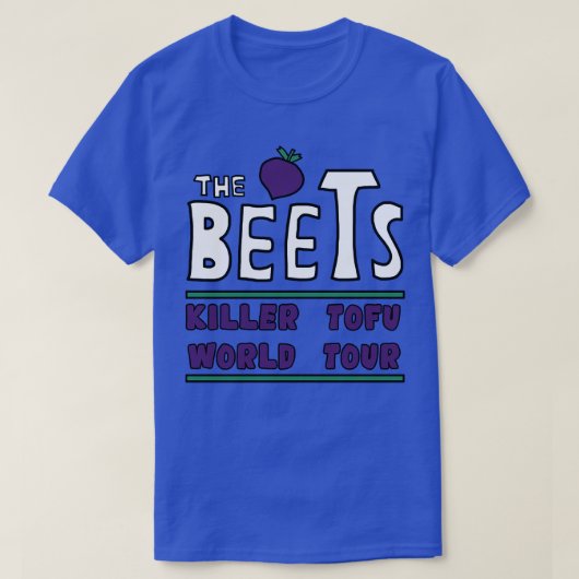 THE BEETS Killer Tofu Tour T-shirt (Design voorkant)