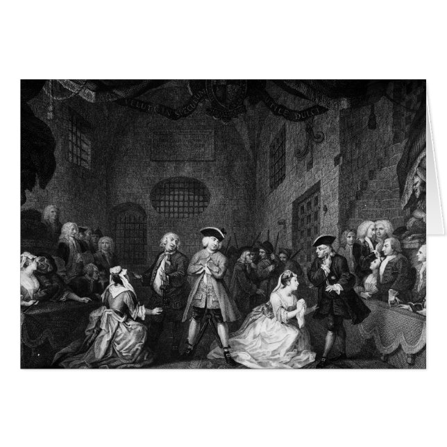 The Beggar's Opera, Scene III, Act XI, c.1728 (Voorkant Horizontaal)