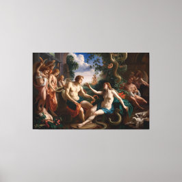 The Beginning of the Lie Canvas Afdruk