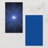 the beginning of the universe visitekaartje (Voorkant / Achterkant)