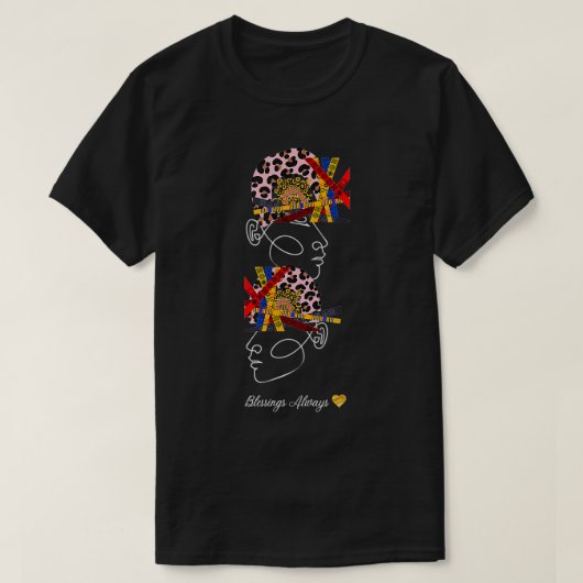 The Beginning To The End, Blessings Always1 T-shirt (Design voorkant)