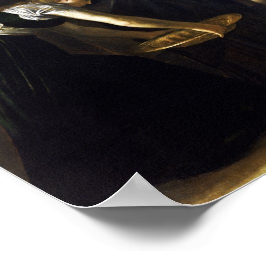 The Beheading of Saint John by Caravaggio - Poster (Hoek)