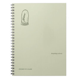 The Bell Jar- Botanists Pause- Minimal  Notitieboek