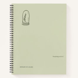 The Bell Jar- Botanists Pause- Minimal Notitieboek