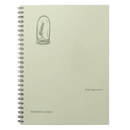 The Bell Jar- Botanists Pause- Minimal Notitieboek