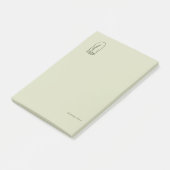 The Bell Jar- Botanists Pause- Minimal Post-it® Notes (Schuin)