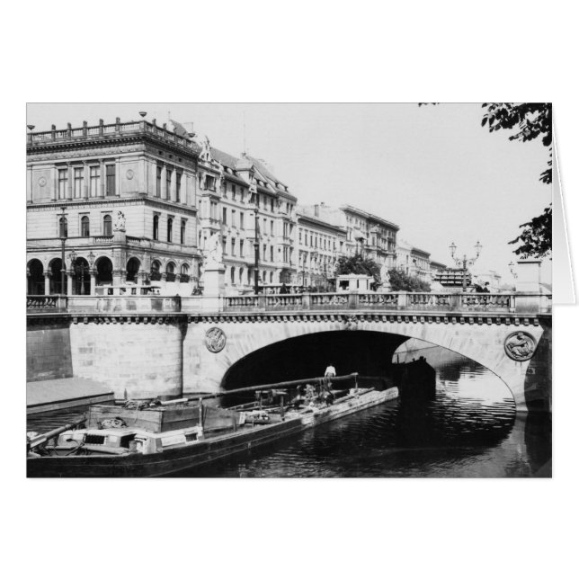The Belle-Alliance Bridge, Berlijn, c.1910 (Voorkant Horizontaal)