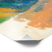 The Bend in the Road van Paul Cezanne Foto Afdruk (Hoek)