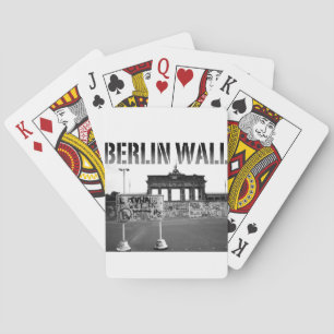 The Berlin Wall Germany 1989 - Pro Photo Pokerkaarten