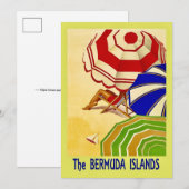The Bermuda Islands 5x7 Big Postcard (Voorkant / Achterkant)