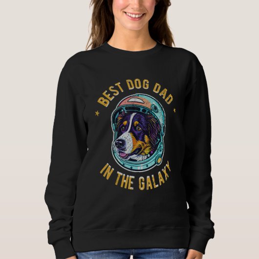 The Best Australian Shepherd Dad in the galaxy - A Trui (Voorkant)