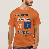 The best christmas is in IDAHO T-shirt (Voorkant)