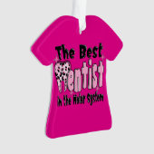 The Best Dentist in the Molar System Christmas Ornament (voorkant)