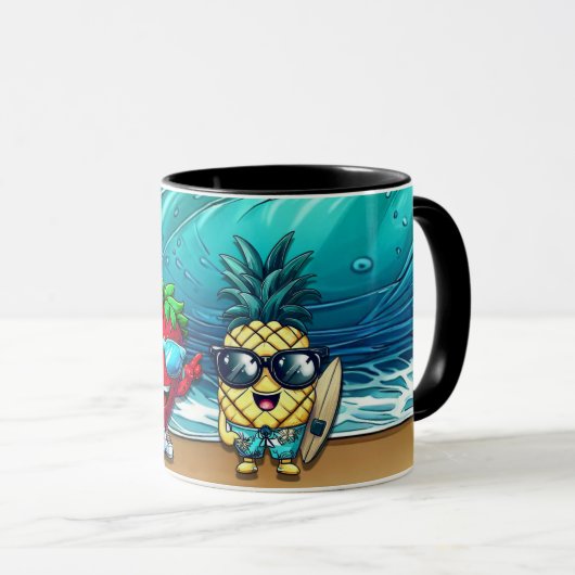 THE BEST FRIENDS STRAWBERRY AND PINEAPPLE MOK (Voorkant rechts)