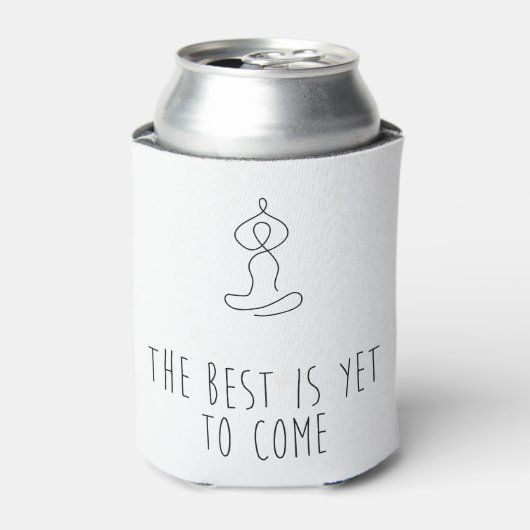 The Best is yet to come Blikjeskoeler (Blikje Voorkant)