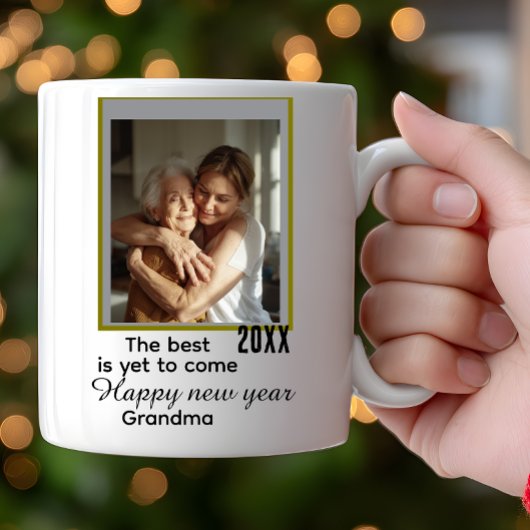 The Best is Yet to Come Modern New Year  Koffiemok
