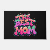 The Best mom style graffiti Deurmat (Voorkant)