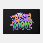 The Best mom style graffiti Deurmat (Voorkant)