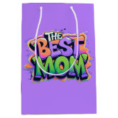 The Best mom style graffiti Medium Cadeauzakje (Voorkant)