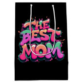 The Best mom style graffiti Medium Cadeauzakje (Achterkant)
