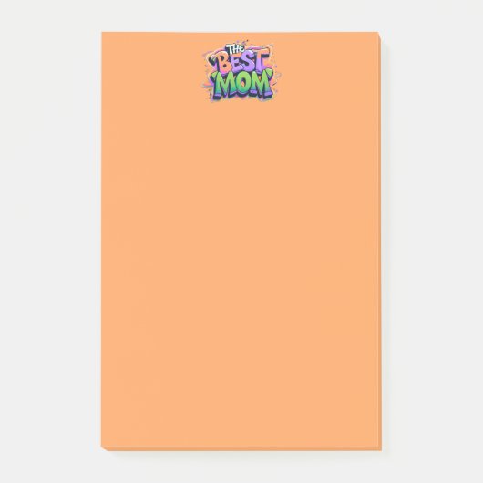 The Best mom style graffiti Post-it® Notes (Voorkant)