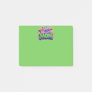 The Best mom style graffiti Post-it® Notes