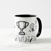 The Best Principal Ever Black Mok (Voorkant rechts)