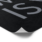 The Best Project Is YOU - Motivational  Poster (Hoek)