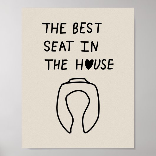 The Best Seat in the house Poster (Voorkant)
