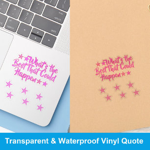 The Best That Could Happen   Positieve Meme Meid Sticker