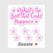 The Best That Could Happen | Positive Meme Girl Sticker (Vel)