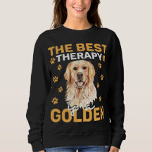 The Best Therapy Is a Golden Dog Lover