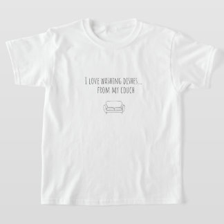 The best way to wash dishes t-shirt