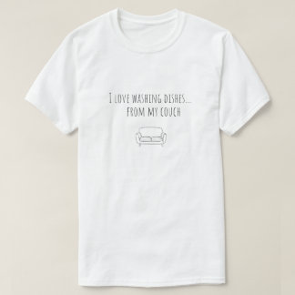 The best way to wash dishes t-shirt