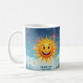 The Best Year Starts Now! Smiling Sun & Fireworks Koffiemok (Links)