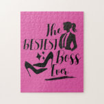 The Bestest Lady Boss  Legpuzzel<br><div class="desc">Surprise your own Boss,  Manager,  Employer on the occassion of the Boss Day (or any special occassion) with this witty and truly cool quote!</div>