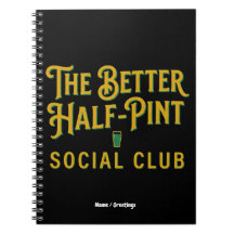 The Better Half-Pint Social Club Vintage Ierse Pub