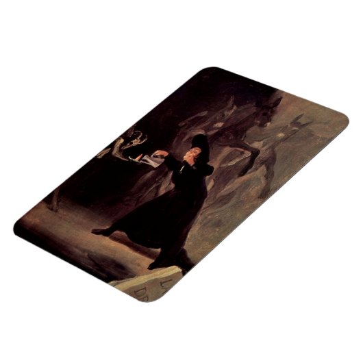 The Bewitched Man by Francisco Goya 1798 Magneet (Linkerzijde)