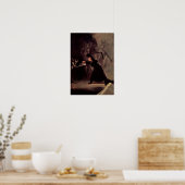 The Bewitched Man by Francisco Goya 1798 Poster (Keuken)