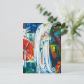 The Bewitched Mill door Franz Marc Feestdagenkaart (Staand voorkant)