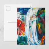 The Bewitched Mill door Franz Marc Feestdagenkaart (Voorkant / Achterkant)